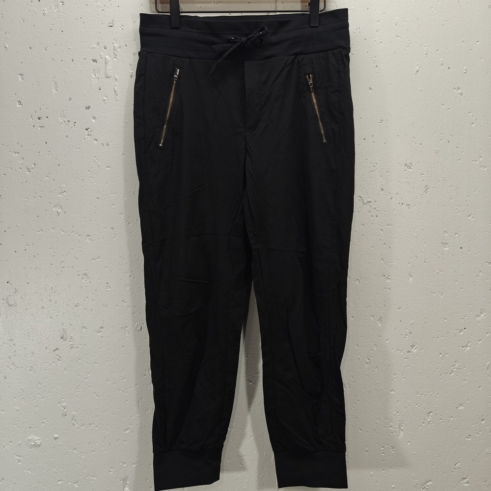 Athleta Womens 6T Trekkie North Crop 23" Jogger Black Athleisure Gorpcore